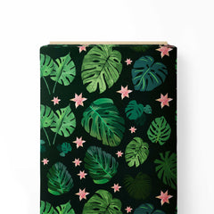 Tropical Leaves 7 Print Fabric