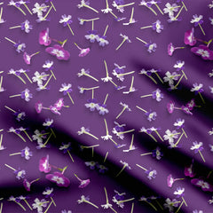 Lavender Design Print Fabric