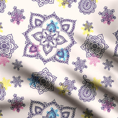 paisley pattern 1 Print Fabric