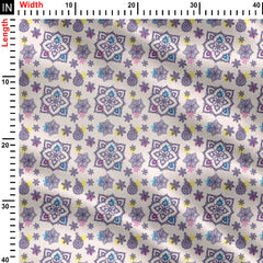 paisley pattern 1 Print Fabric