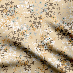 Earthy Bloom Print Fabric