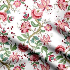 Chintz Bloom Designs Print Fabric