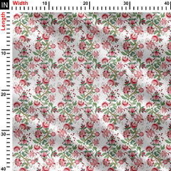 Chintz Bloom Designs Print Fabric