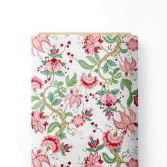 Chintz Bloom Designs Print Fabric