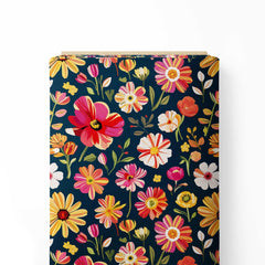 Classic Floral Print Fabric