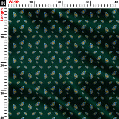 Krishna Feather Print Fabric