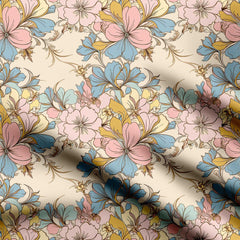 Flowers 1.5 Print Fabric