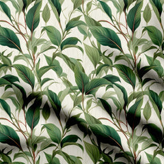 Leaf's Design Print Fabric