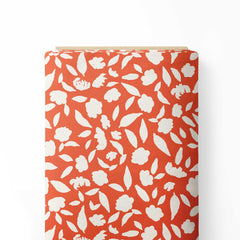 Simple abstract florals Print Fabric