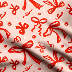 Bows Print Fabric