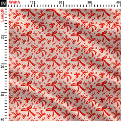 Bows Print Fabric