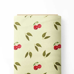 apple leaf Print Fabric