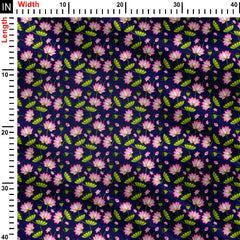 Lotus Whisper Print Fabric