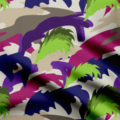 Abstract shapes Print Fabric