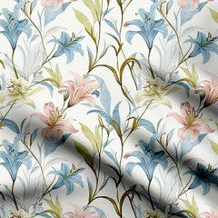 Lily Floral Print Fabric