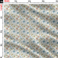 Lily Floral Print Fabric