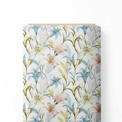 Lily Floral Print Fabric