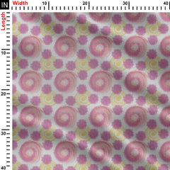 tie and dye Print Fabric