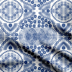 indigo dye Print Fabric