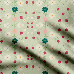 Blossom Design Print Fabric