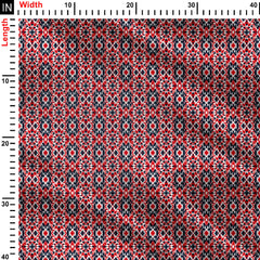 Ikat Design 9.6 Print Fabric