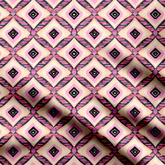 Ogee Diamond Print Fabric