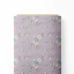 Lavender Floral 1.5 Print Fabric