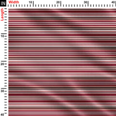 Stripes 3.9 Print Fabric