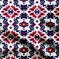 Ikat Design Print Fabric