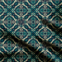 Tiles of autumn 001 Print Fabric