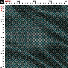 Tiles of autumn 001 Print Fabric