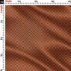 Tiles of autumn 002 Print Fabric