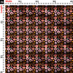 Donuts 1 Print Fabric