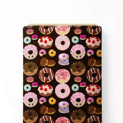 Donuts 1 Print Fabric