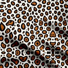 Animal Print Dots Print Fabric