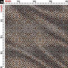 Animal Print Dots Print Fabric