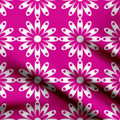 Pink Floral 2.0 Print Fabric