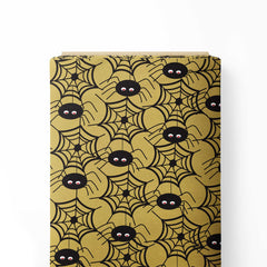 Spiders Print Fabric