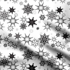 Snowflake Wonder Print Fabric