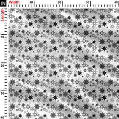 Snowflake Wonder Print Fabric