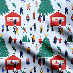 Christmas Print Fabric