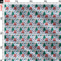 Christmas Print Fabric