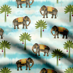 Tropical Safari Print Fabric