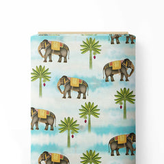 Tropical Safari Print Fabric