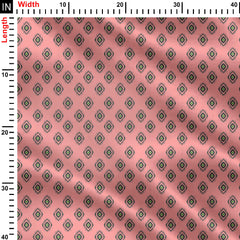 Simple Pink Hues Print Fabric