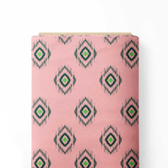 Simple Pink Hues Print Fabric