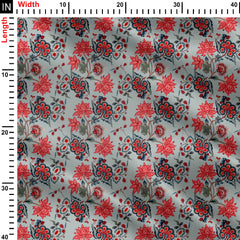 Floral Finesse Print Fabric