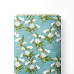 Cala Lily Bouquet Print Fabric