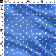 lovey dovey Print Fabric