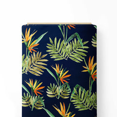 Birds of paradise Print Fabric